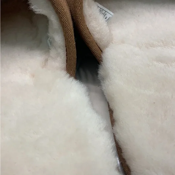 Ugg new men slippers suede lamb fur